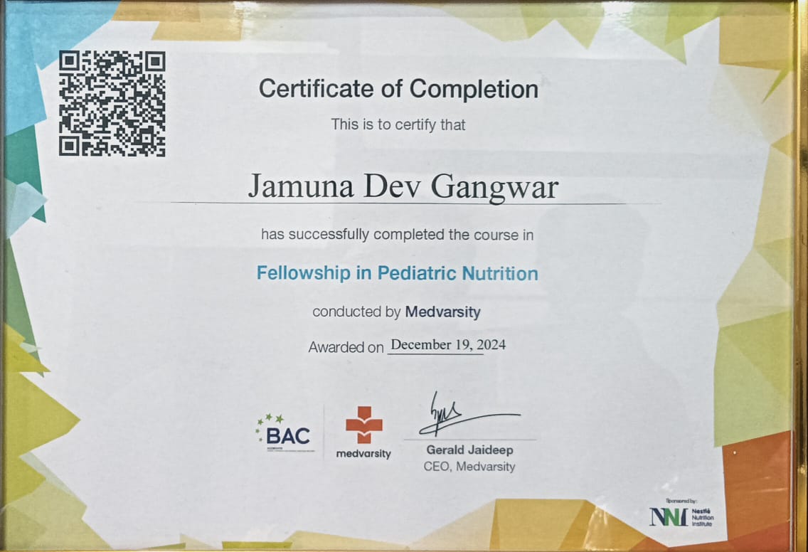 Certificates